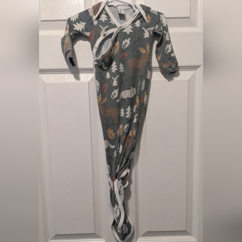 Copper Pearl Knotted Gown